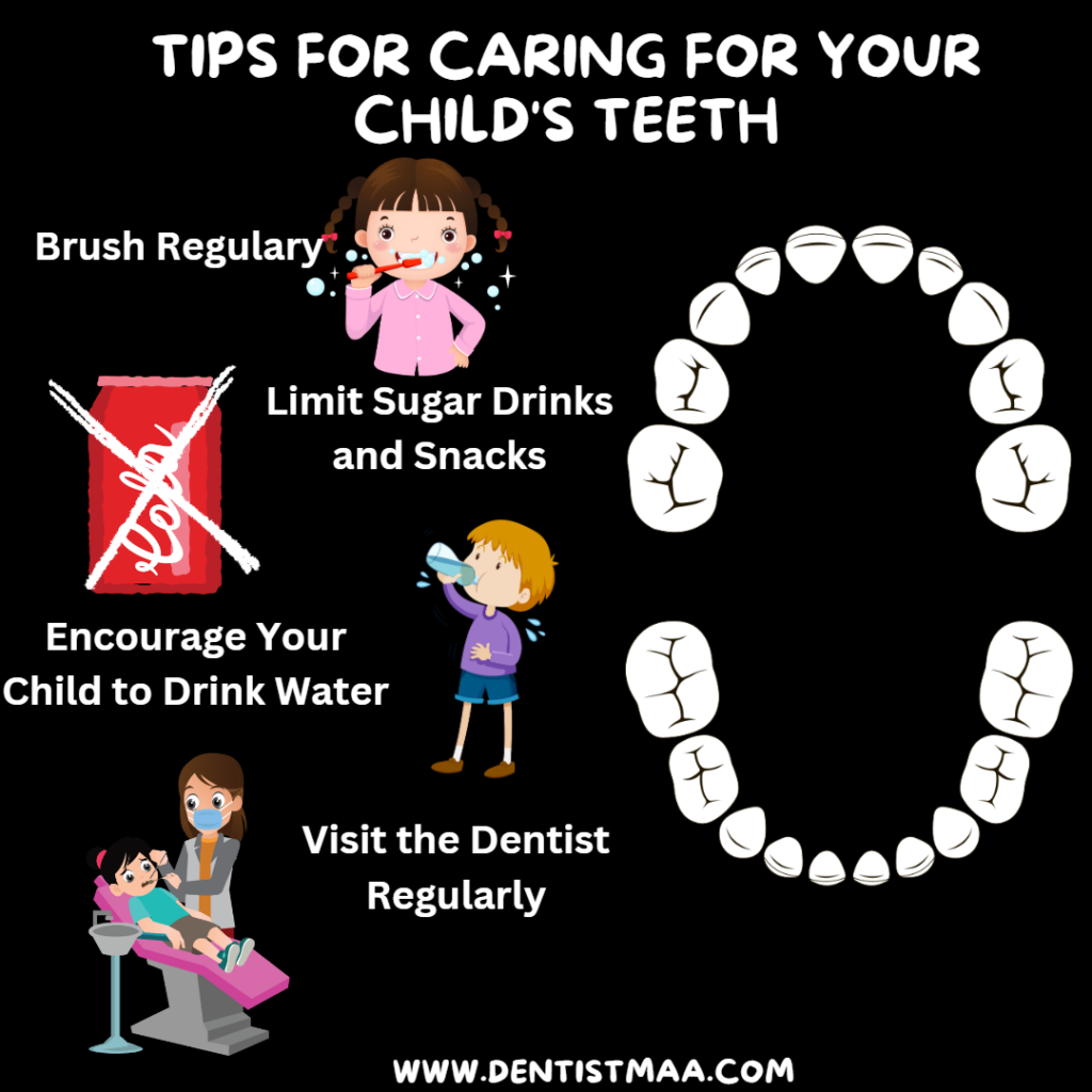 brushing, flossing, rinsing, drink plenty of water, visit the dentist