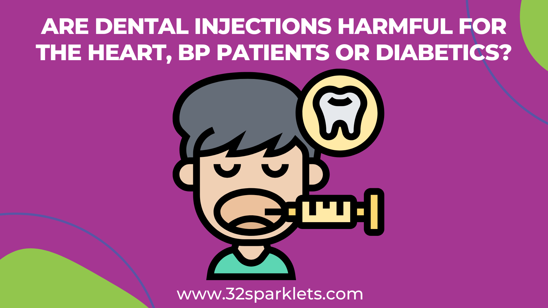 Diabetic, Heart & Bp patients in dental clinic